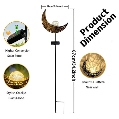 Solar LED Garden Stake Lights for Outdoor Pathway Decoration