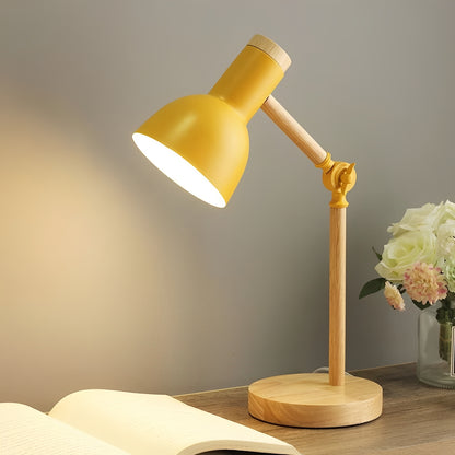 Adjustable Arm Desk Lamp with Directional Lighting Control