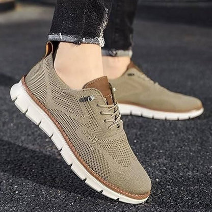 Breathable Urban Walking Shoes with Cushioned Sole