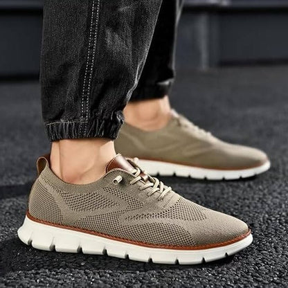 Breathable Urban Walking Shoes with Cushioned Sole