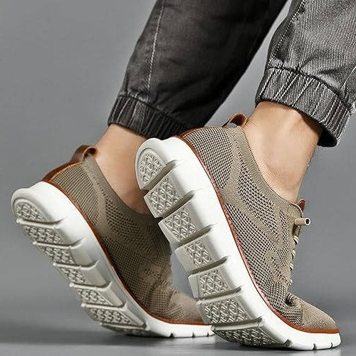 Breathable Urban Walking Shoes with Cushioned Sole