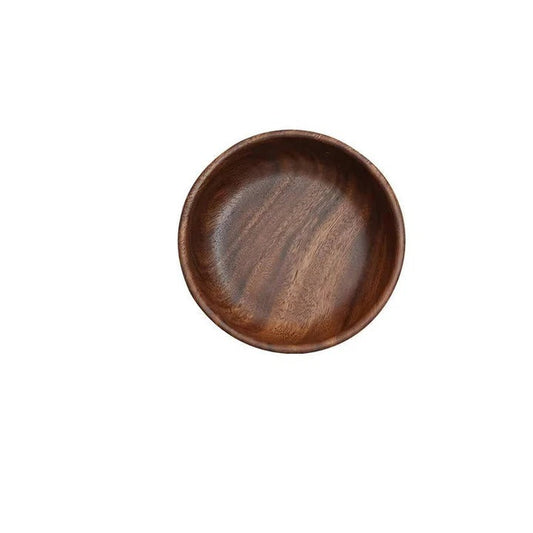 Wood Serving Bowl with for Kitchen and Dining, Set of 2