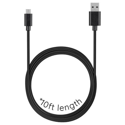 10 Ft USB Charging Cable with Extended Length