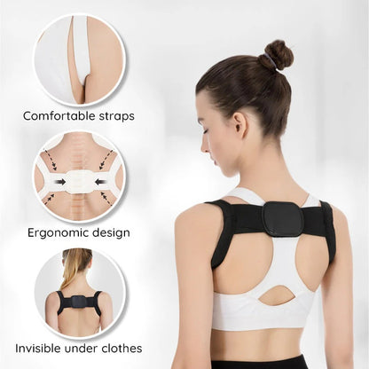 Adjustable Upper Back Posture Support Brace