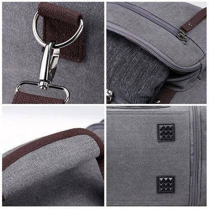 Canvas Travel Duffel Bag with Large Storage Capacity