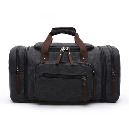 Canvas Travel Duffel Bag with Large Storage Capacity