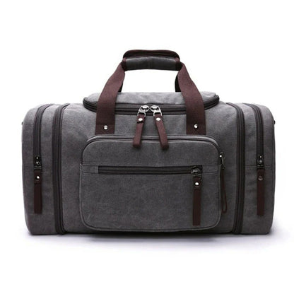 Canvas Travel Duffel Bag with Large Storage Capacity