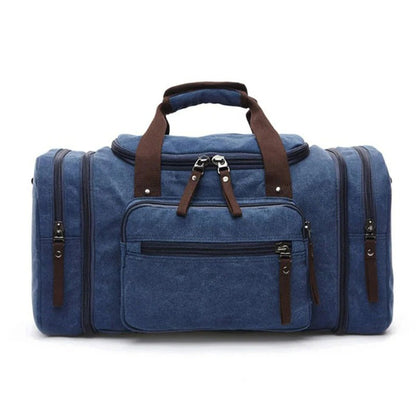 Canvas Travel Duffel Bag with Large Storage Capacity
