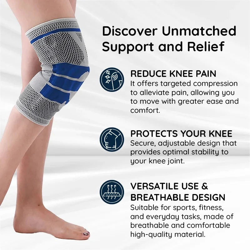 Knee Brace with Meniscus Stabilization Support