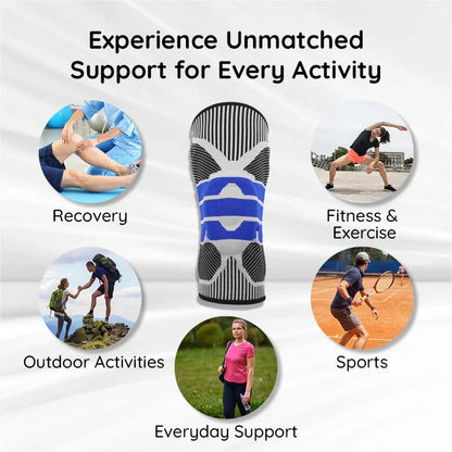 Knee Brace with Meniscus Stabilization Support