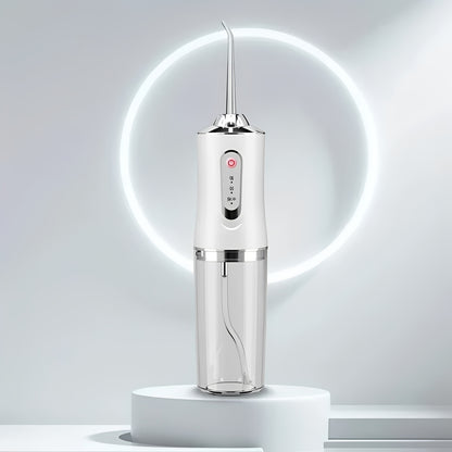 Portable Water Flosser with Removable Tank and 4 Nozzles