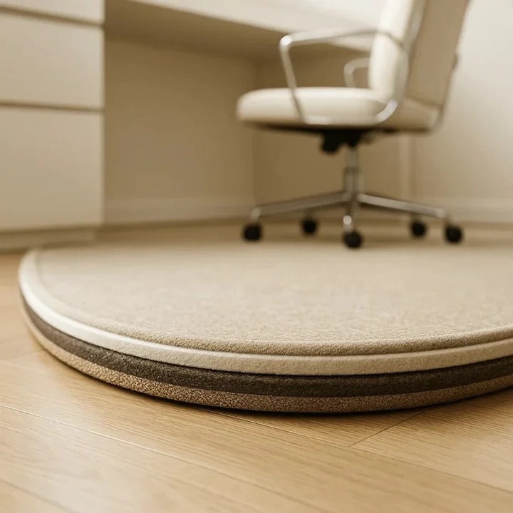 Fabric Chair Mat for Home Office Hardwood and Tile Floors