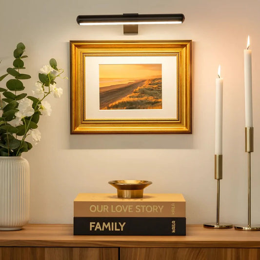 Battery Powered LED Art Light with Wireless Remote Control