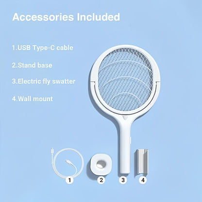 5 in 1 Electric Bug Zapper with Fast Charging USB Port