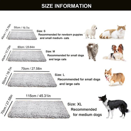 Non Electric Self Heating Pet Mat for Cats and Dogs