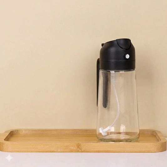 2 in 1 Oil Spray and Mist Bottle for Cooking and Kitchen Use