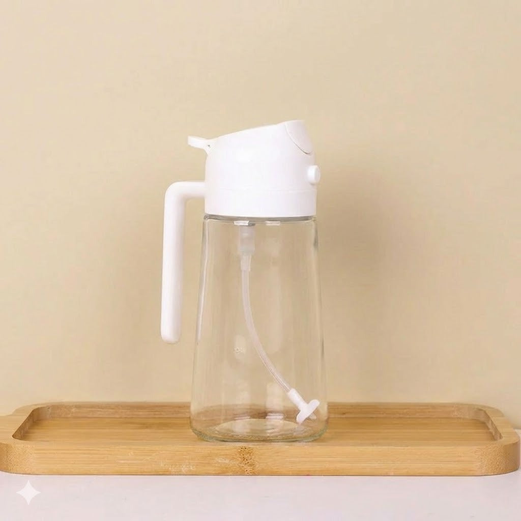 2 in 1 Oil Spray and Mist Bottle for Cooking and Kitchen Use