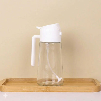2 in 1 Oil Spray and Mist Bottle for Cooking and Kitchen Use