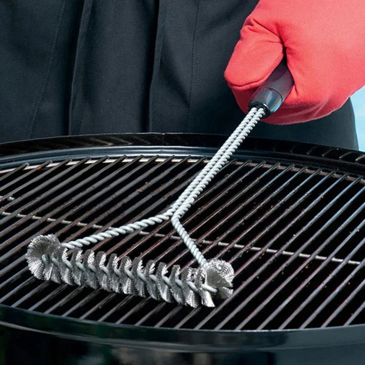 Stainless Steel BBQ Grill Cleaning Brush for Barbecue