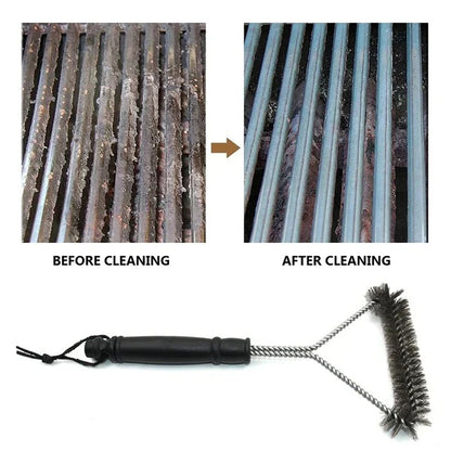 Stainless Steel BBQ Grill Cleaning Brush for Barbecue