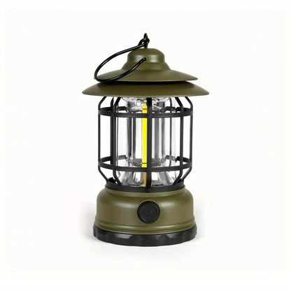 Portable LED Lantern for Camping with Rechargeable Battery and Dimmable Light