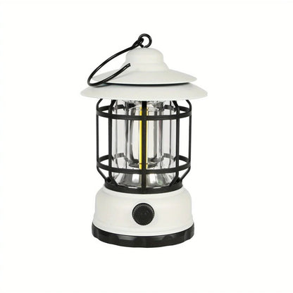 Portable LED Lantern for Camping with Rechargeable Battery and Dimmable Light