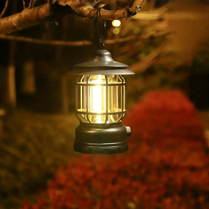 Portable LED Lantern for Camping with Rechargeable Battery and Dimmable Light