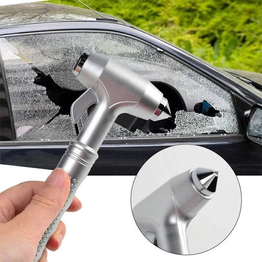 Car Emergency Escape Hammer with Seatbelt Cutter, Set of 3