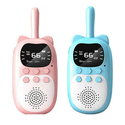 Rechargeable Walkie Talkie Set for Kids, 2 Pack