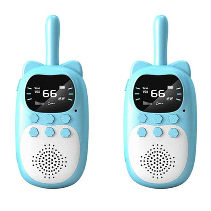 Rechargeable Walkie Talkie Set for Kids, 2 Pack