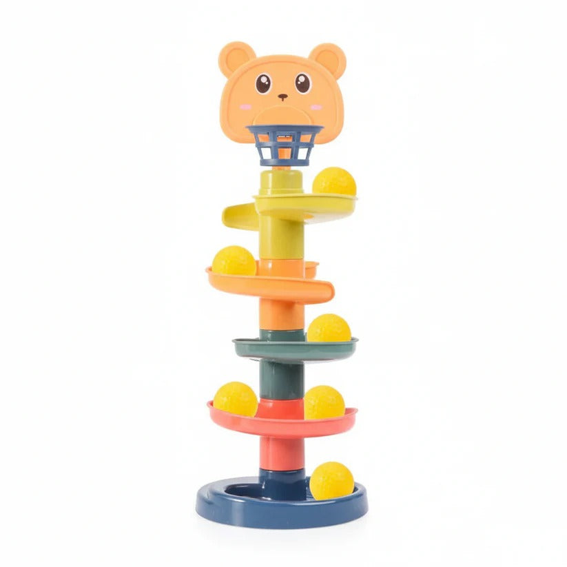 Interactive Swirling Ball Drop Toy for Toddlers