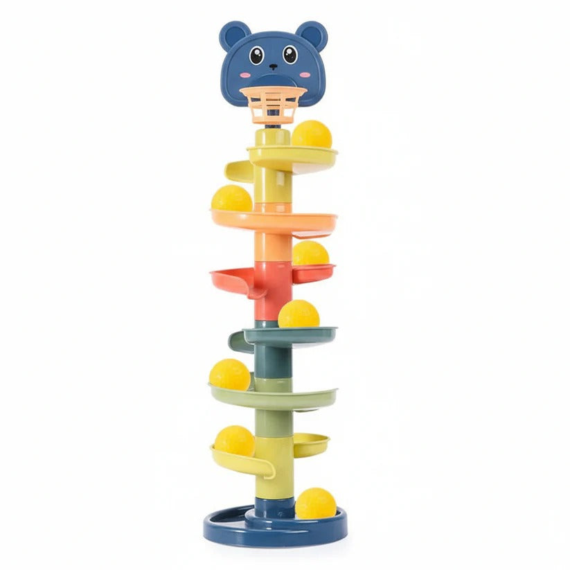 Interactive Swirling Ball Drop Toy for Toddlers