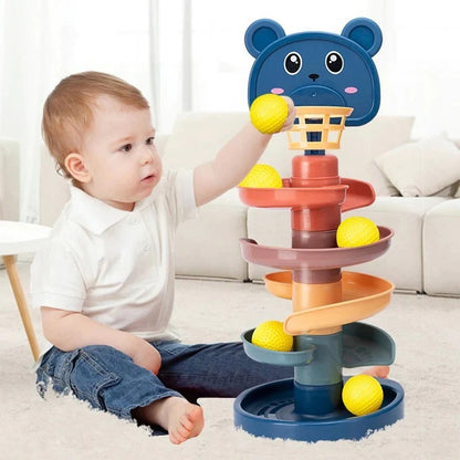 Interactive Swirling Ball Drop Toy for Toddlers