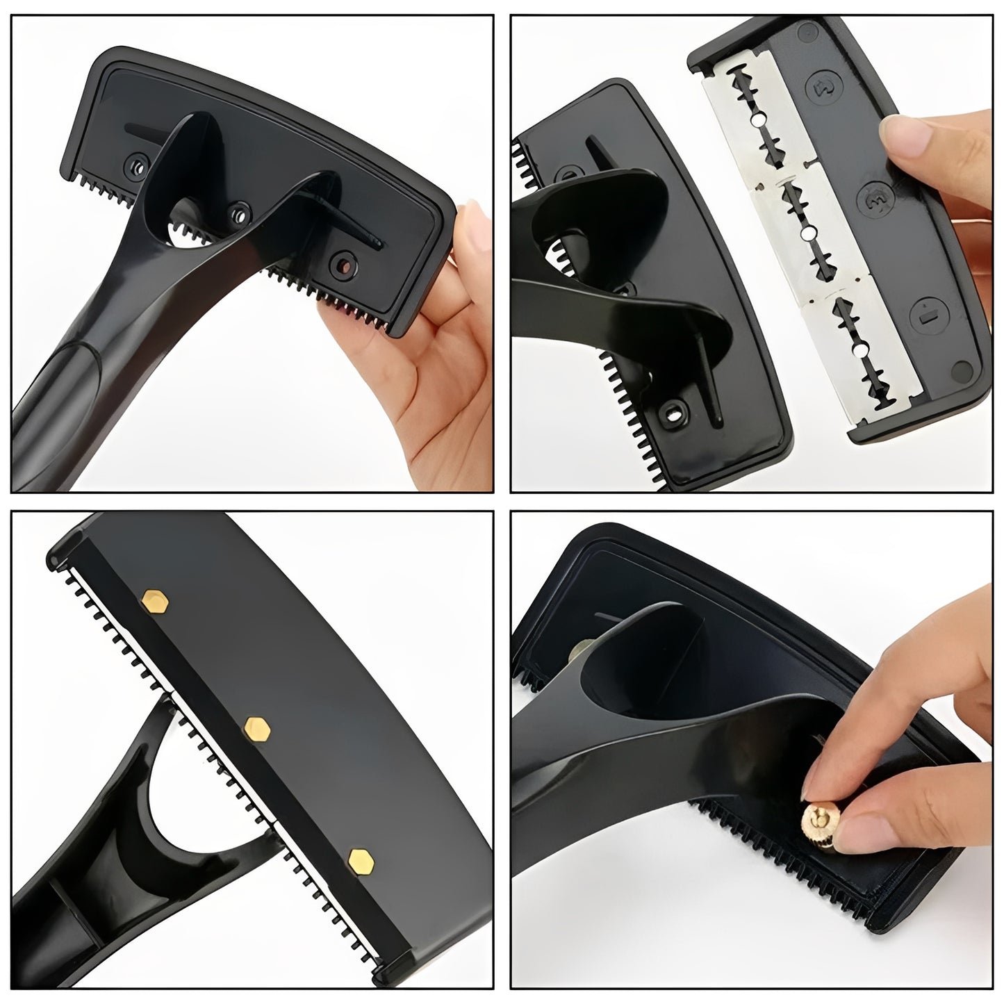 Mens Back Shaver with Extended Long Handle for Easy Reach