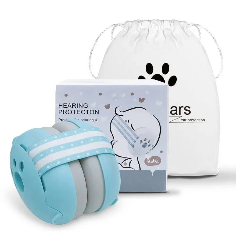 Infant Noise Reduction Support Earmuffs with Adjustable Headband