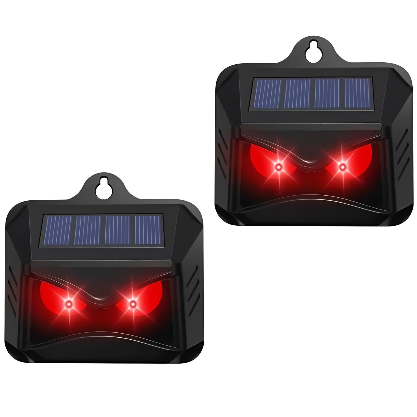 Solar Powered Ultrasonic Animal Repeller, 2 Pack