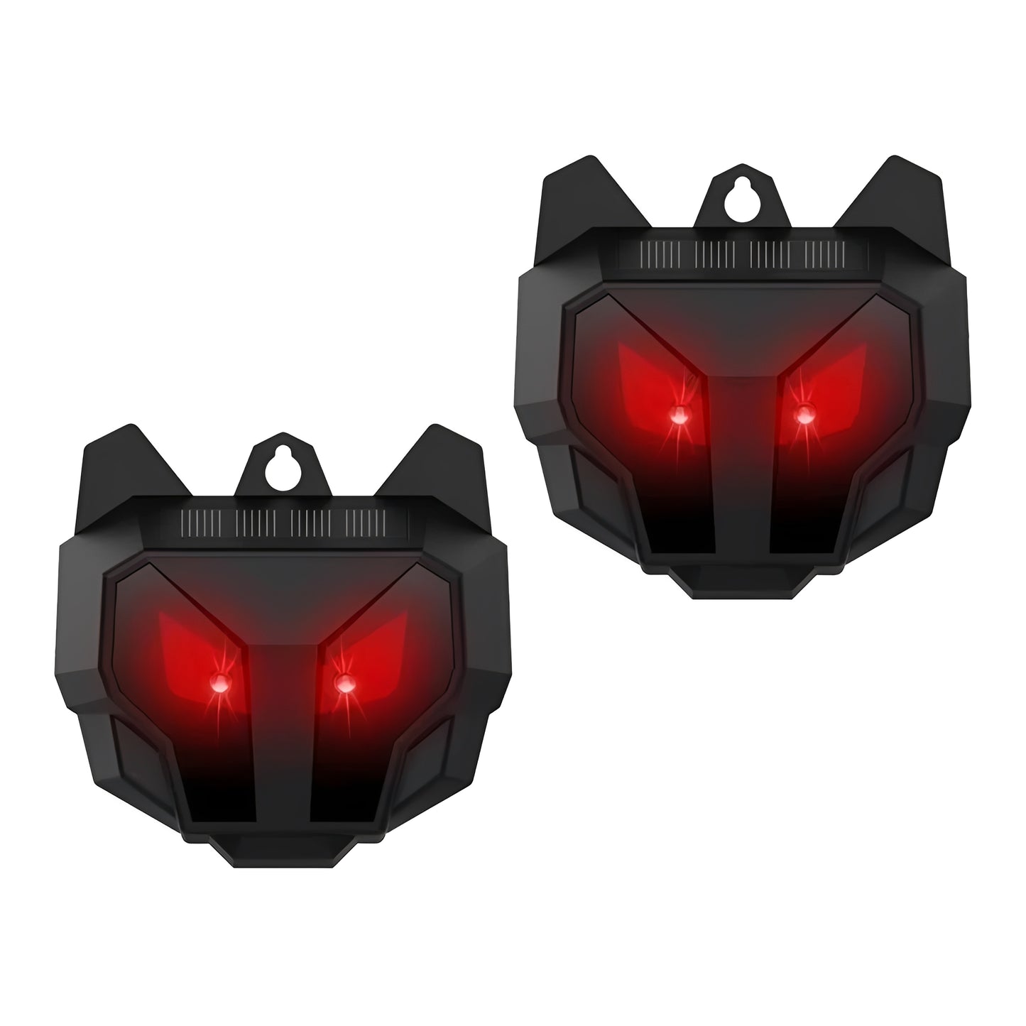 Solar Powered Ultrasonic Animal Repeller, 2 Pack