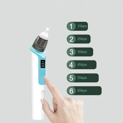 Rechargeable Baby Nasal Care Device with Silicone Tips