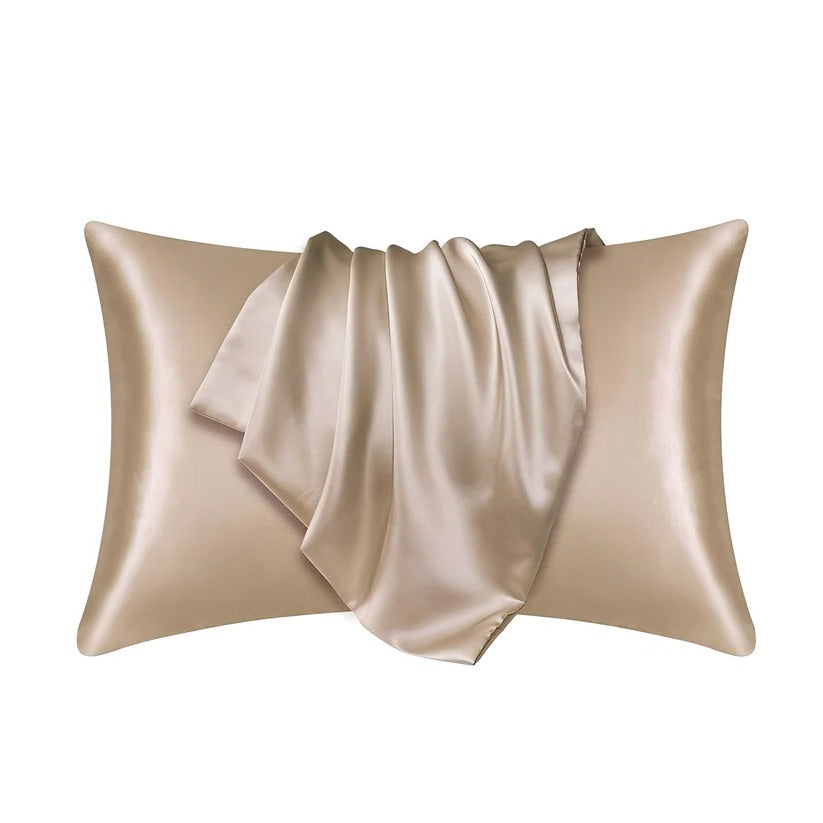 Satin Smooth Pillowcase for Reduced Hair Frizz and Skin Comfort
