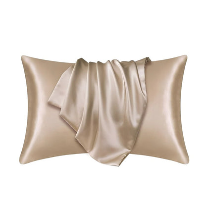 Satin Smooth Pillowcase for Reduced Hair Frizz and Skin Comfort
