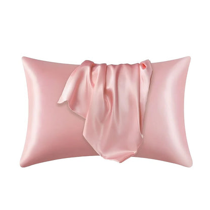 Satin Smooth Pillowcase for Reduced Hair Frizz and Skin Comfort