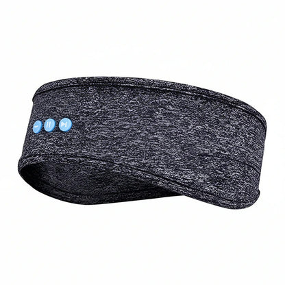 Wireless Audio Headband with Thin Flat Speakers for Sleep and Exercise