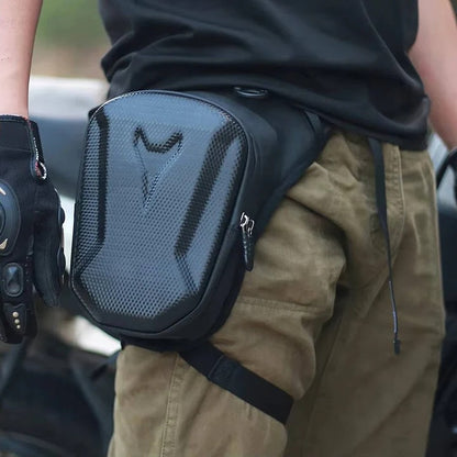 Motorcycle Thigh Bag with Adjustable Leg Strap