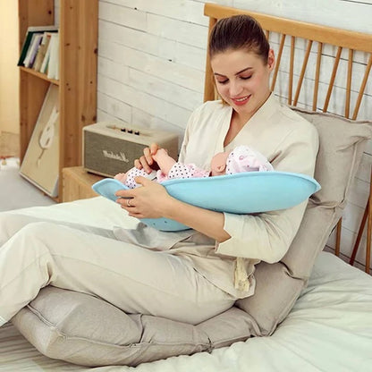 Ergonomic Nursing Pillow for Newborn Breastfeeding Support