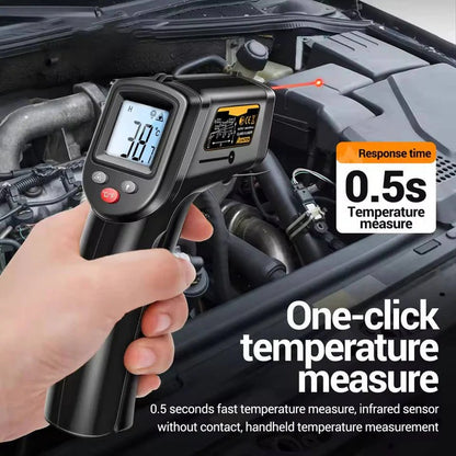 All in One Infrared Laser Thermometer for Non Contact Surface Temperature