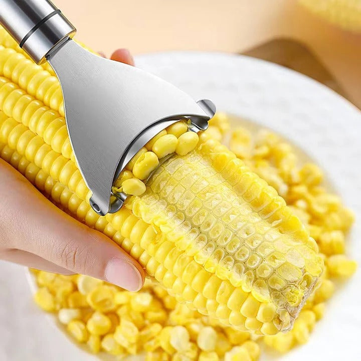 Stainless Steel Corn Stripper for Quick and Easy Kernel Removal