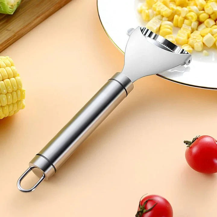Stainless Steel Corn Stripper for Quick and Easy Kernel Removal