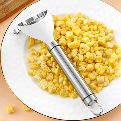 Stainless Steel Corn Stripper for Quick and Easy Kernel Removal