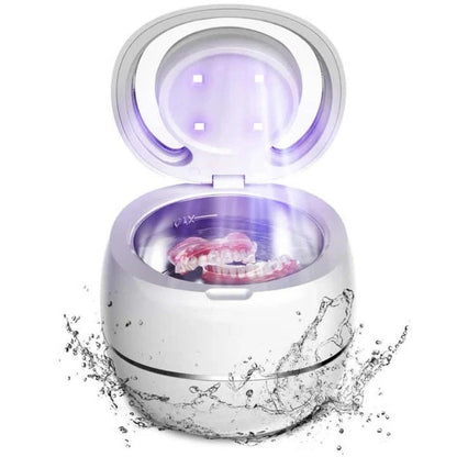 Ultrasonic Denture Cleaning Device with Vibration Technology