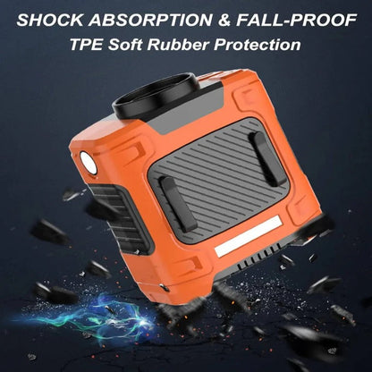 Portable Clip On Fan with 3 Speed Cooling and LED Light